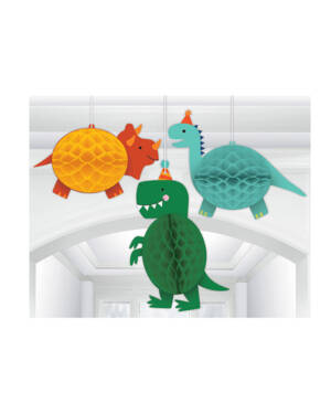 Honeycombs (3stk): Dinosaurer