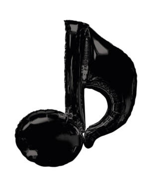 Folieballong: Musikknote - 73 x 88cm