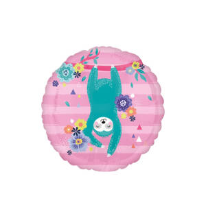 Folieballong: Dovendyr & Blomster - 43cm