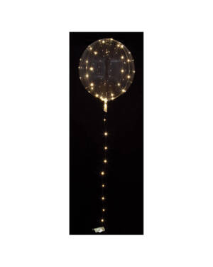 Clearz / Orbz: med hvite led lys - 45cm