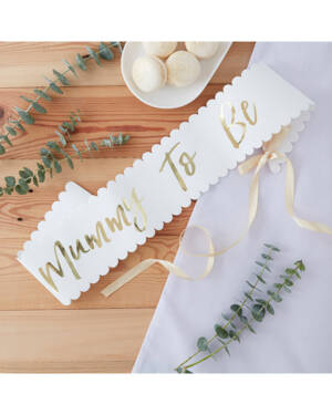 Ordensbånd / Sash: "Mummy To Be"