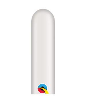 Figurballonger (100stk): Pearl White (Pearl Tone) - 5 x 150cm