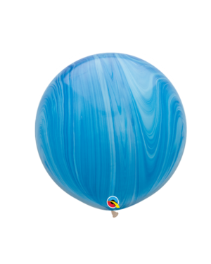 Lateksballonger (2stk): Marmorballonger - 76cm