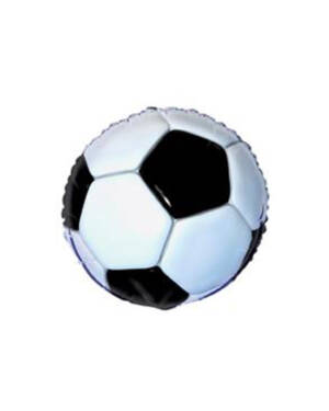 Folieballong: Fotball - 46cm