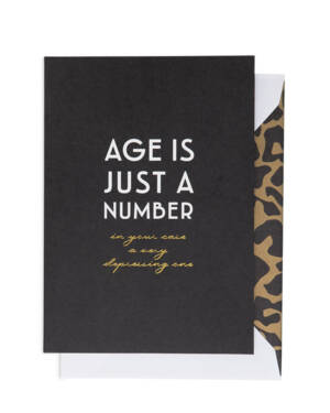 Kort: Age is just a number - A6
