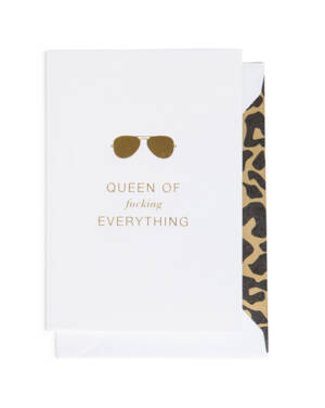 Kort: Queen of fucking everything - A7