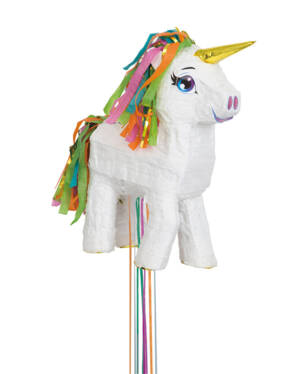 Pinata: Enhjørning med Gullhorn