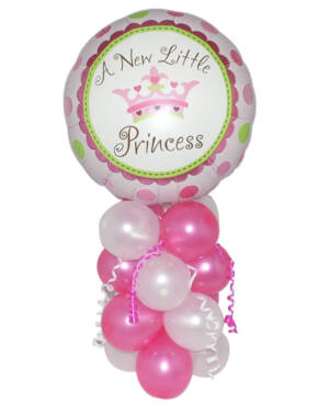 Borddekorasjon: "A New Little Princess"