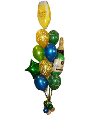 Ballongbukett: Cheers jubileum