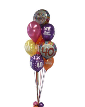 Ballongbukett: A Great Happy Birthday
