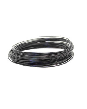 Ståltråd: Svart - 2mm - 100g