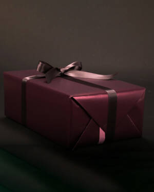 Gavepapir: Vollton Brill - Lilla/Rosa - 50cm x 3meter