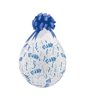 Gave i Ballong (25stk): It's a Boy - 48cm