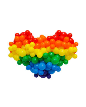 Bubble Heart: Regnbue