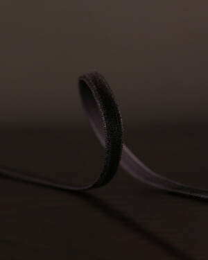 Bånd: Velvet - Black 15mm x 3meter