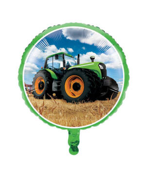 Folieballong: Traktorfest - 43cm