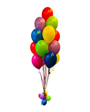 Ballongbukett: Colourful
