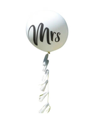 Jumbo ballong: Mrs.