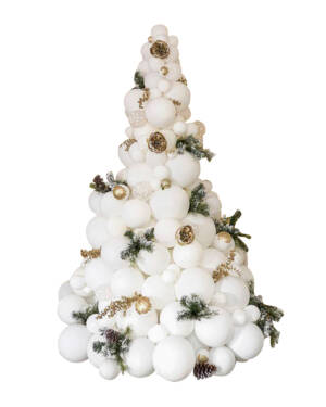 White christmas tree