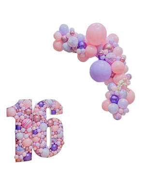 Mosaikk tall & Organisk klase / bue: Unicorn 16