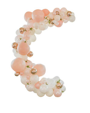 Organisk klase / Bue: Lighten pink dream hoop