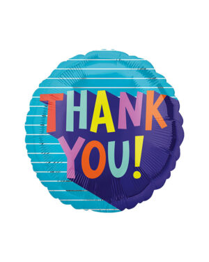 Folieballong: "Thank You" - 45cm