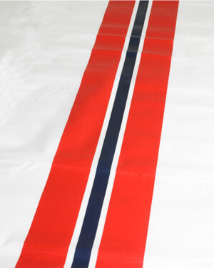 Duk: Rød, Hvit og Blå - 140x180cm