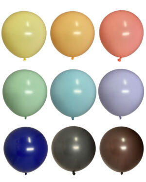 Lateksballong: Pastel - Flere farger - 60cm