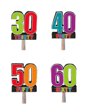 Pinata: Flere Tall - 47 x 53 x 9.5cm