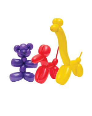 Figurballonger (100stk): Assortert - 5 x 150cm