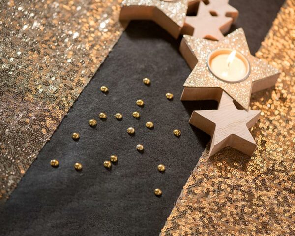 Konfetti: Metallic Perler - Ulike farger