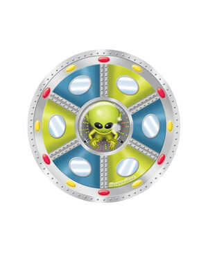 Folieballong: Romvesen Hoverdisc / sendeplate - 91cm
