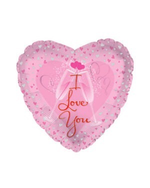 Folieballong: "I Love You" - 45cm
