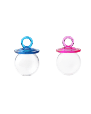 Godteball (4stk): Smukk - Flere farger - 4,4 x 6,7cm