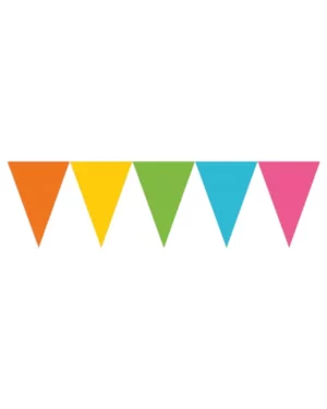 Banner: Vimpel - Fargerik - 457 x 17,7 cm