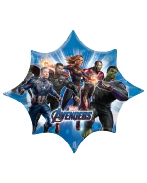 Folieballong: Avengers Endgame - Flerfarget - 88cmx73cm