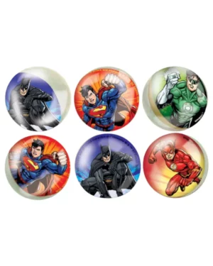 Sprettballer (6stk): Justice league