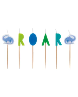 Kakelys: "Roar" - Dinosaurer - Fargerik