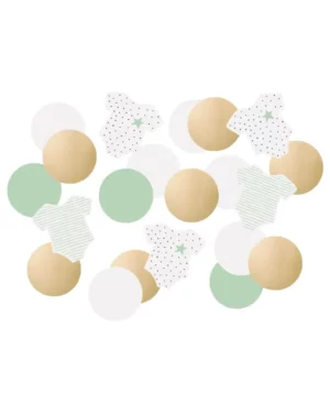 Konfetti: Baby Shower - Flerfarget - 14g