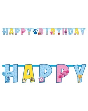 Banner / Girlander: 'Happy Birthday'' - Blue's Clues - Flerfarget - 180 x 15cm