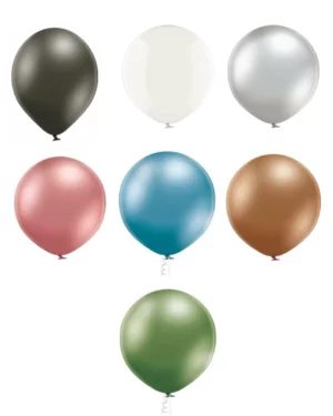 Lateksballonger (2stk): Flere farger (Glossy) - 60cm