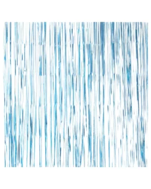 Backdrop: Frynser - Blå - 2,2 x 1m