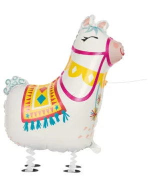 Folieballong: Gående llama - 73cm