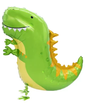 Folieballong: Gående Dinosaur - 65x75cm